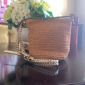 Michael Michael Kors Raffia Shoulder/Crossbody Bag